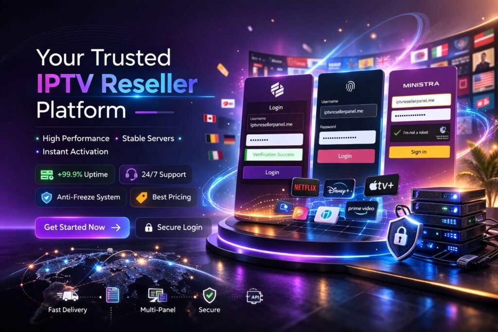 IPTV Reseller Panel